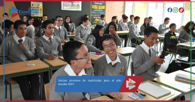 Inician procesos de matriculas para el año escolar 2027.