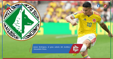 James Rodríguez, el gran anhelo del Avellino Alessandro Nesta.