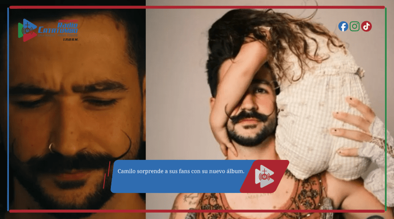 Camilo sorprende a sus fans con su nuevo álbum.