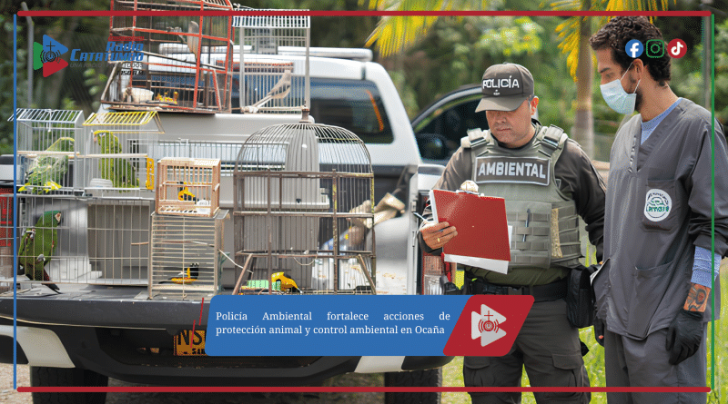 Policía Ambiental fortalece acciones de protección animal y control ambiental en Ocaña