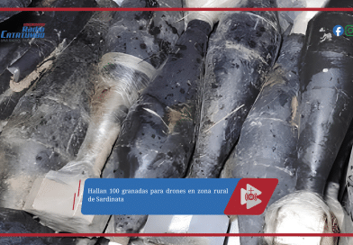 Hallan 100 granadas para drones en zona rural de Sardinata