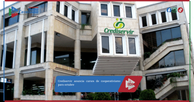 Crediservir anuncia cursos de cooperativismo para octubre