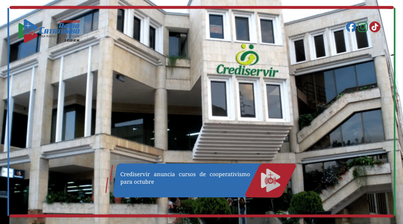 Crediservir anuncia cursos de cooperativismo para octubre