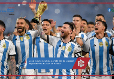 Messi jugará su último partido con la selección Argentina este martes 6 de octubre