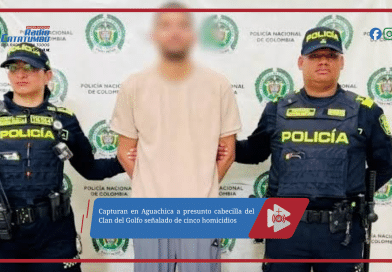 Capturan en Aguachica a presunto cabecilla del Clan del Golfo señalado de cinco homicidios